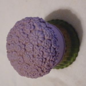 Vintage Avon Field Flowers Cream Sachet Bottle, Empty